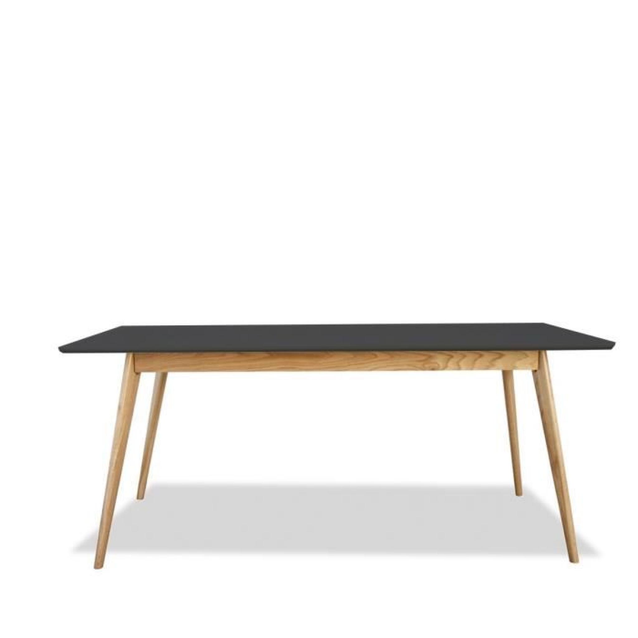 Table scandinave laqué