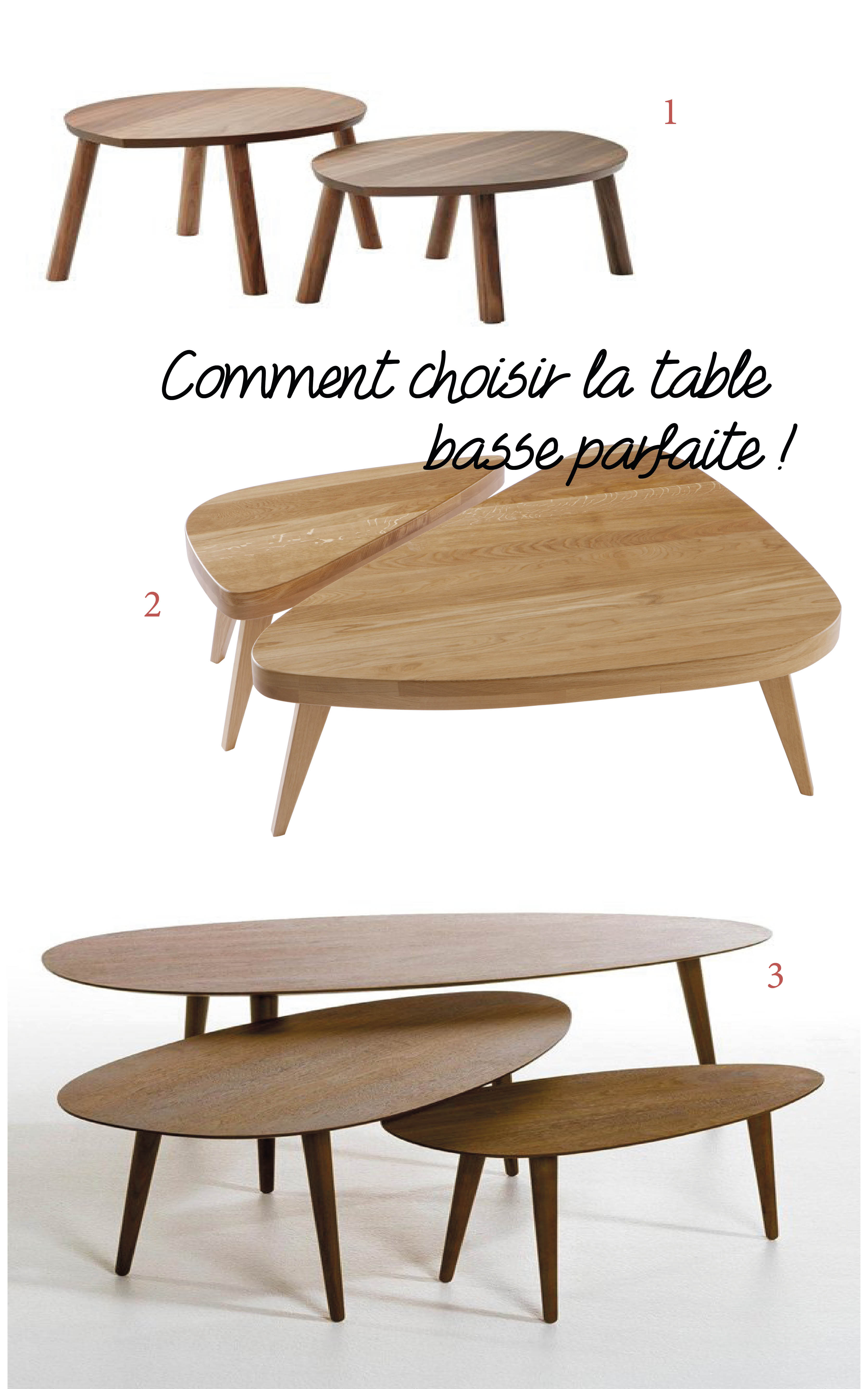 Table basse vintage esprit scandinave hansen family sentou edition