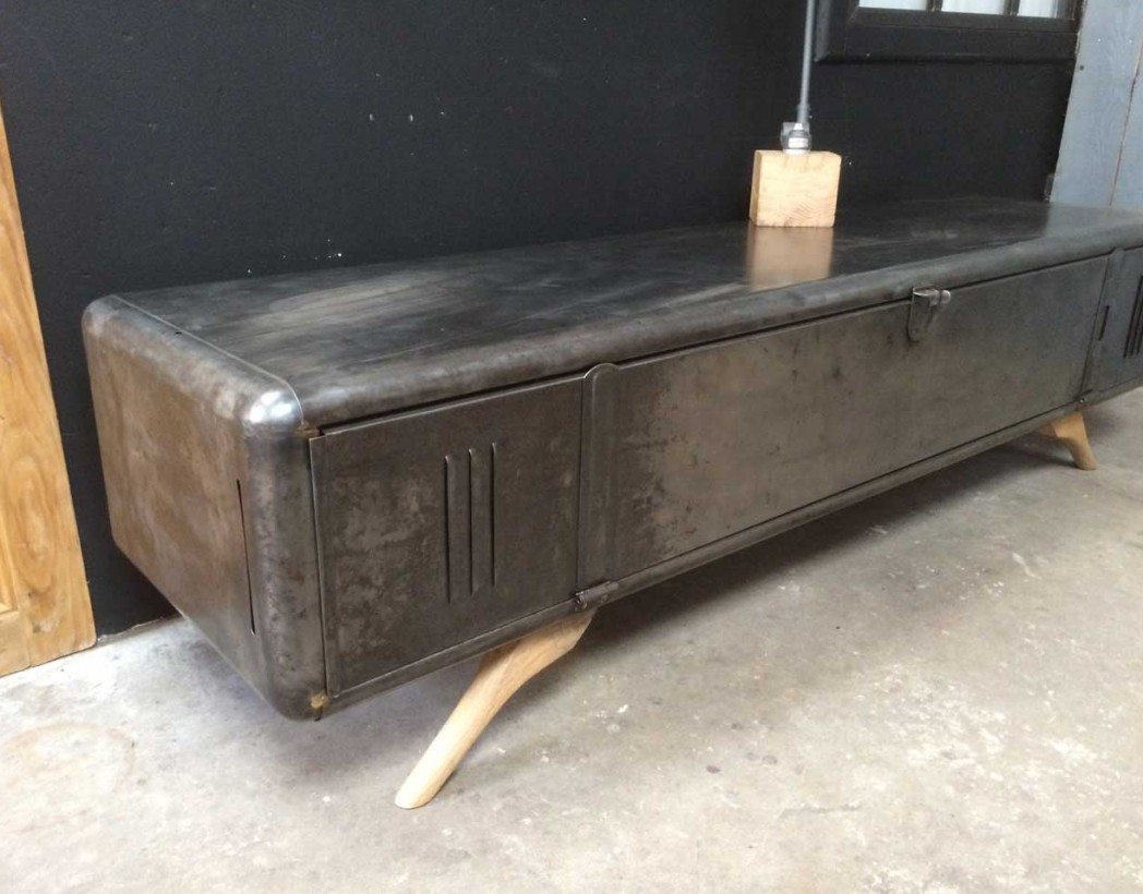 Meuble sdb cocktail scandinave