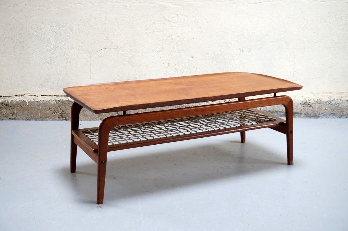 Table basse scandinave années 50