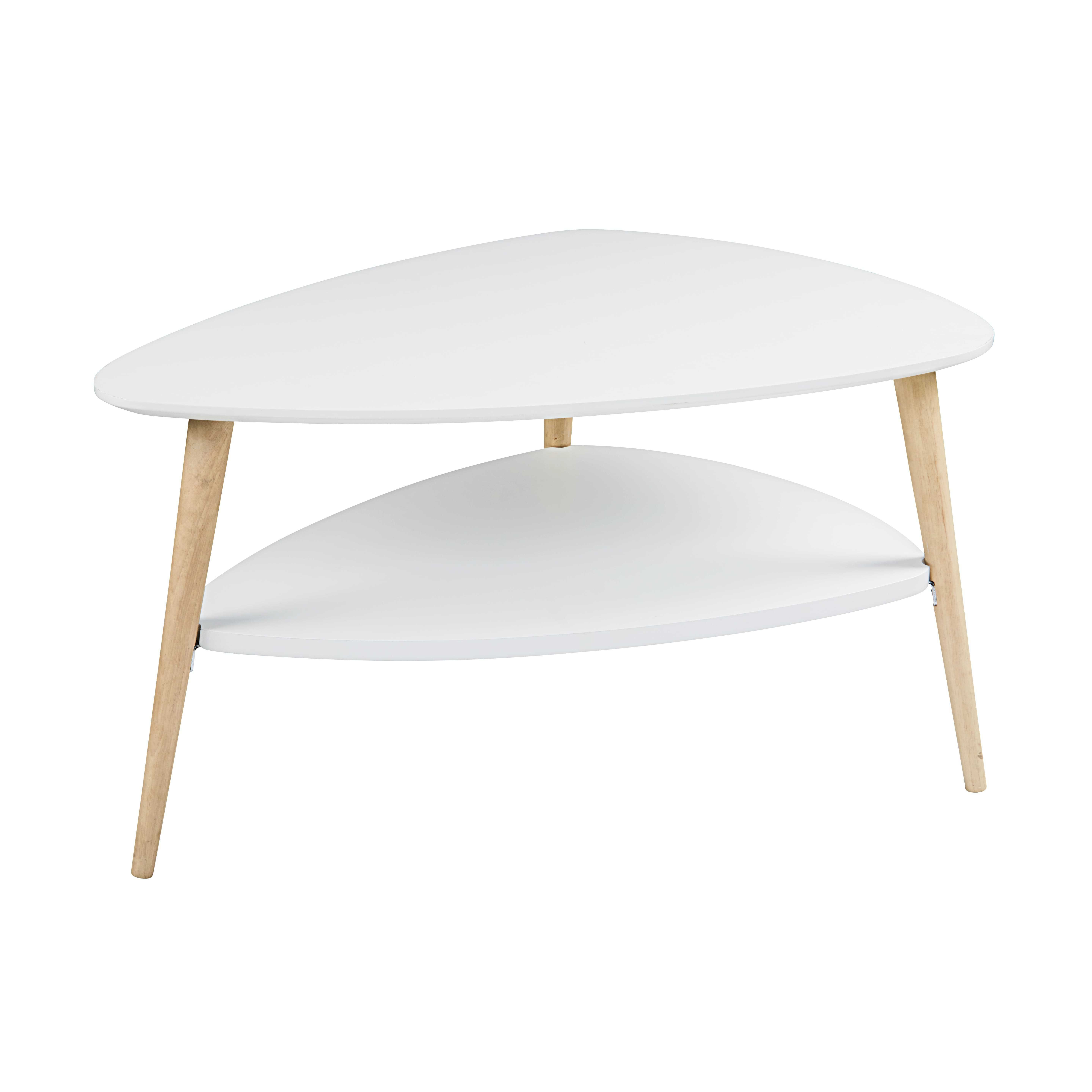 Table basse scandinave pastel