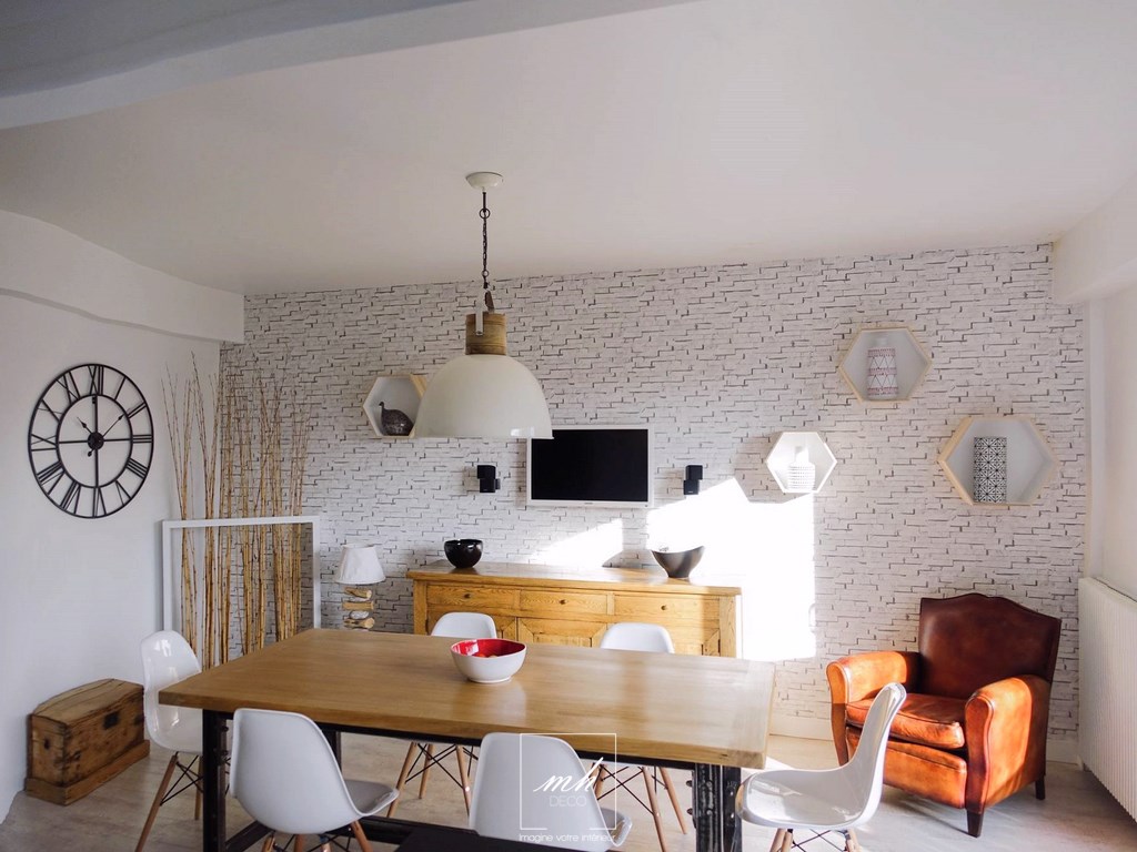 Deco petit sejour scandinave