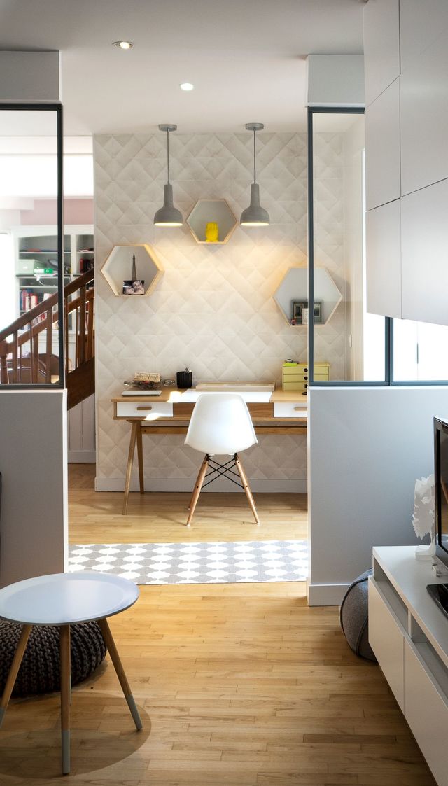 Bureau scandinave deco