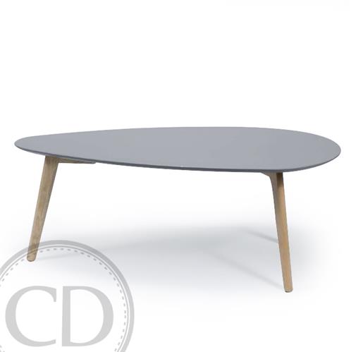 Table basse scandinave gris