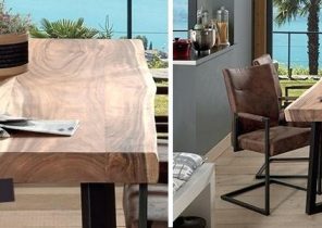 Table kuma cocktail scandinave