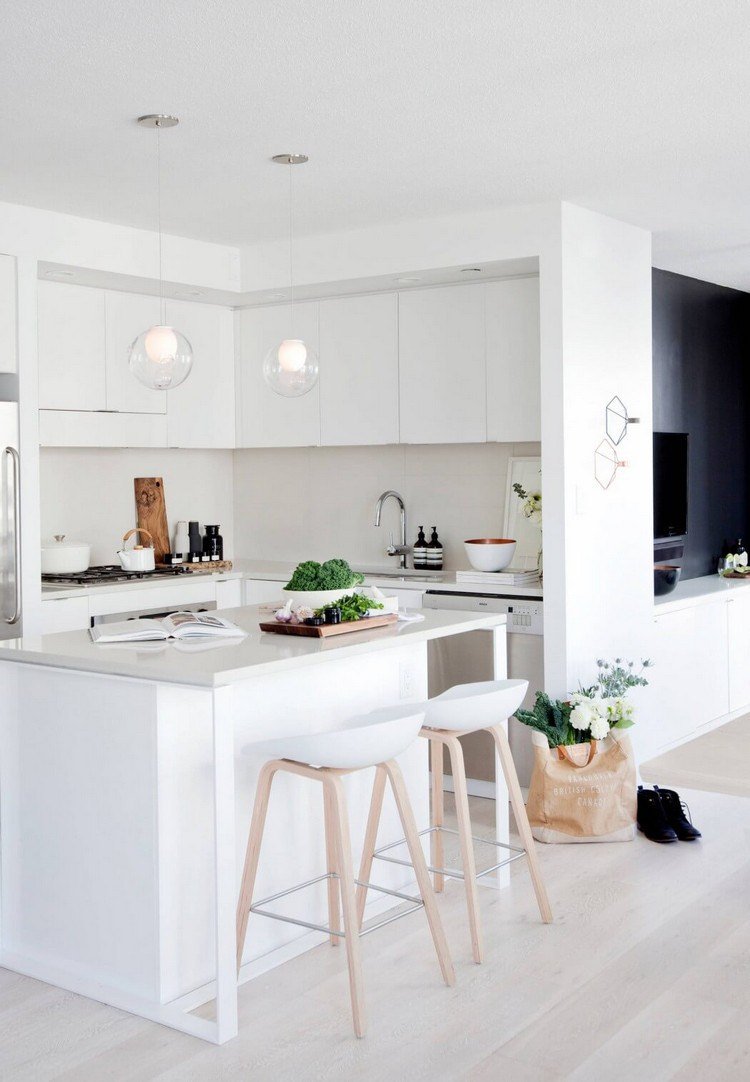 Deco style scandinave cuisine