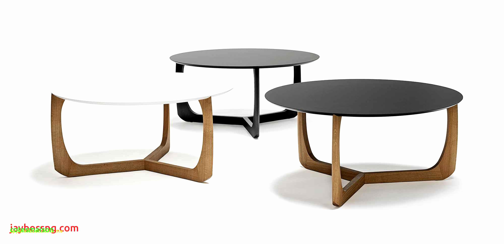 Table ronde cocktail scandinave