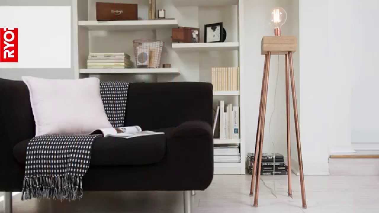 Lampadaire deco scandinave