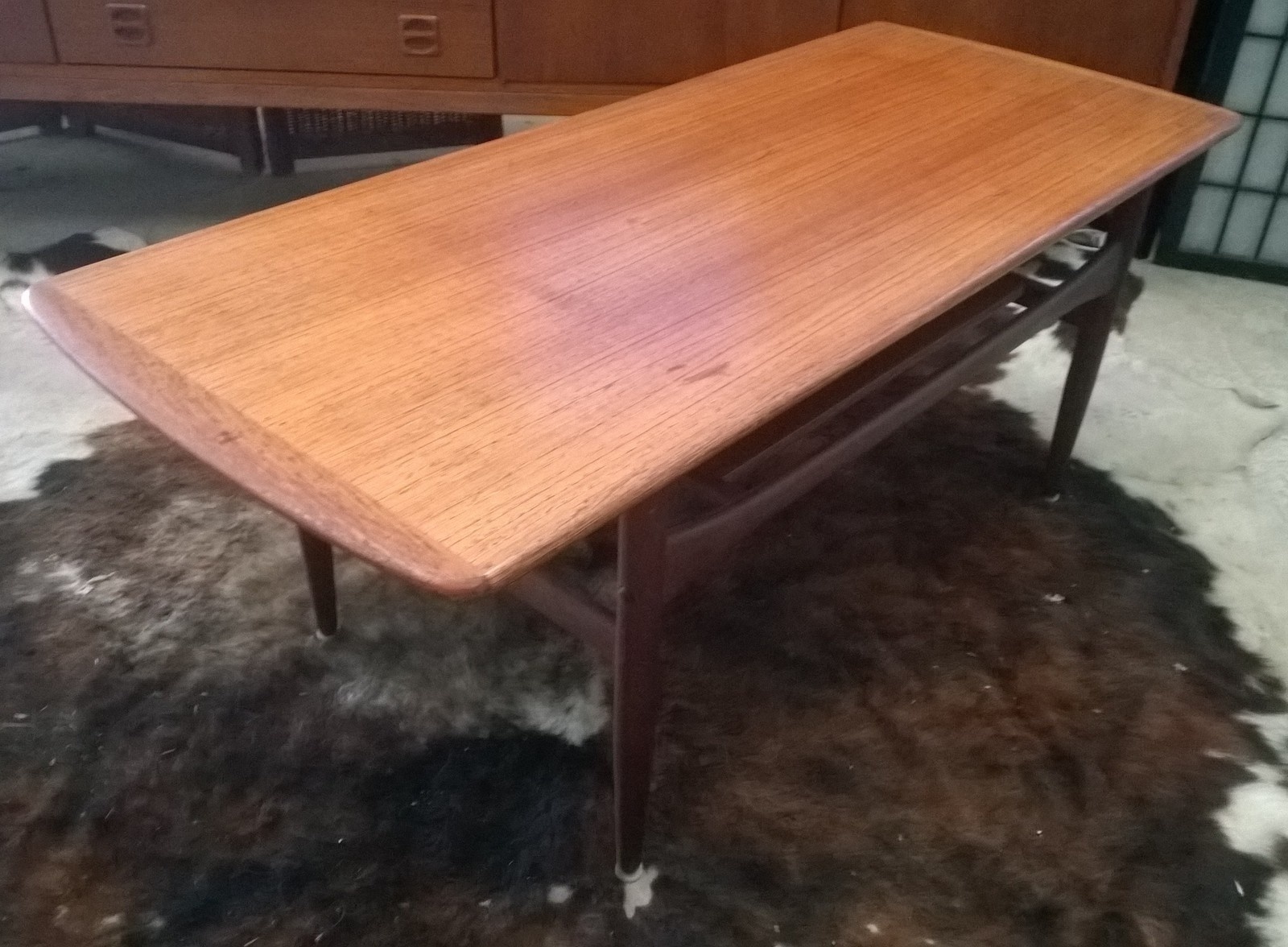 Table basse scandinave 1960