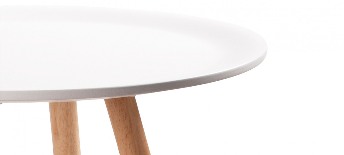 Table ronde 100 cm scandinave