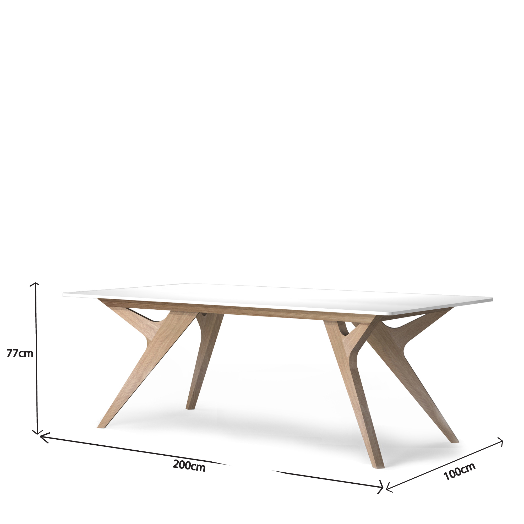 Table scandinave 200