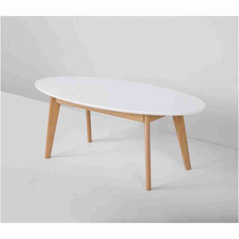 Table basse design scandinave ovale skoll