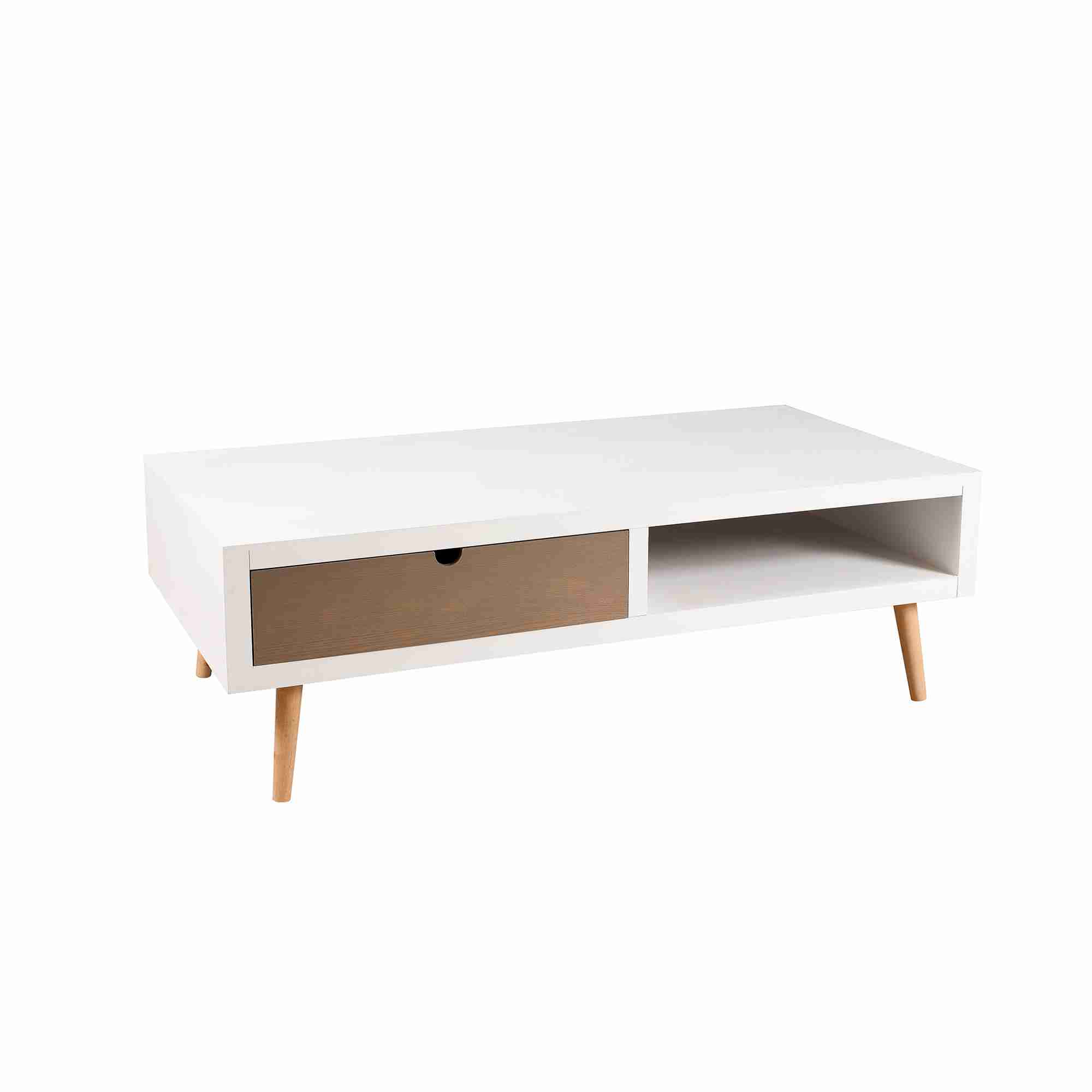 Table scandinave rangement