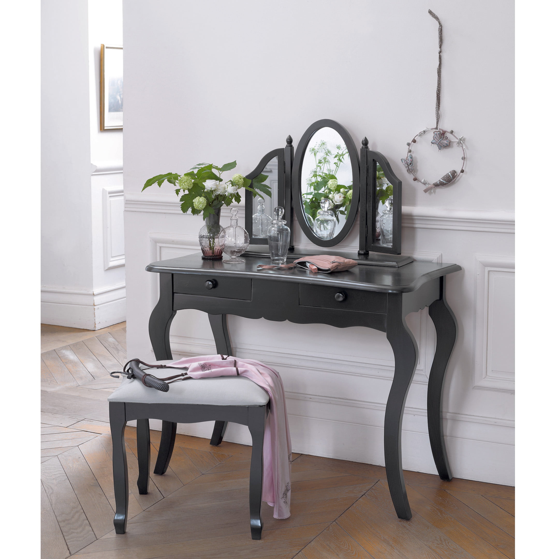 Tabouret bar matelassé