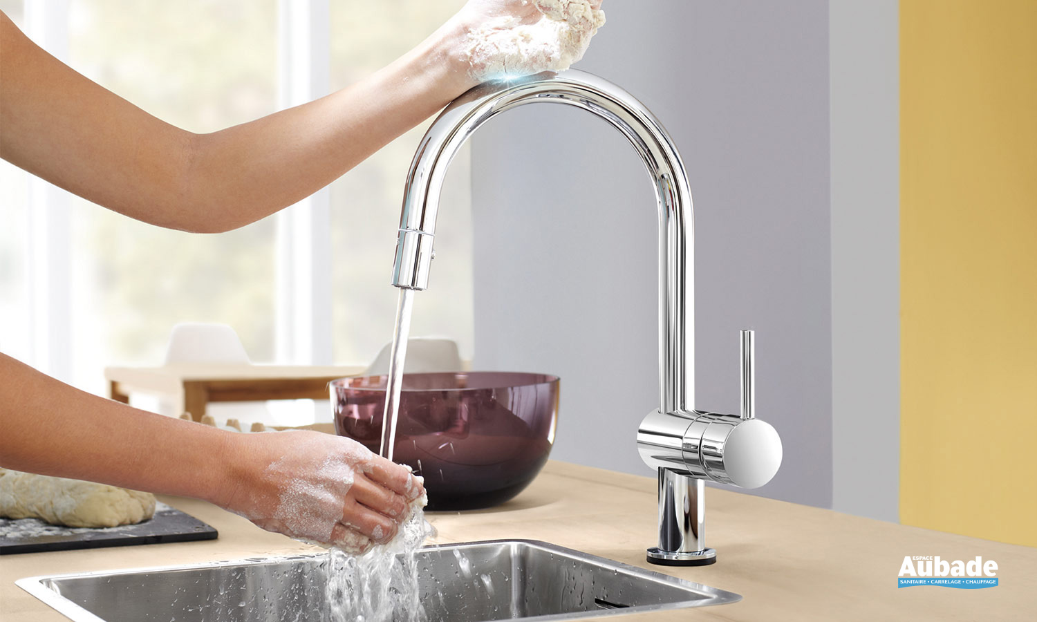 Mitigeur evier minta grohe