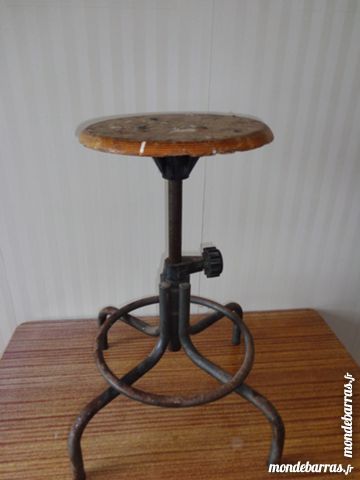 Tabouret reglable vintage