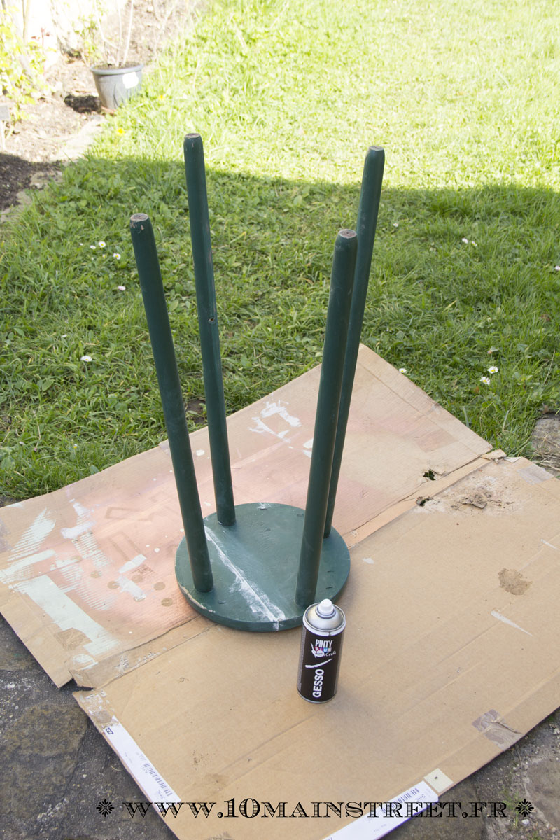 Retaper tabouret bar
