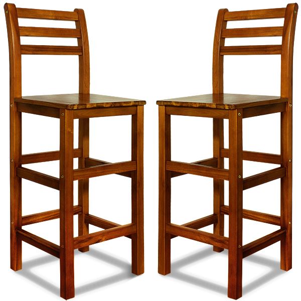 Tabouret haut de bar bois et métal