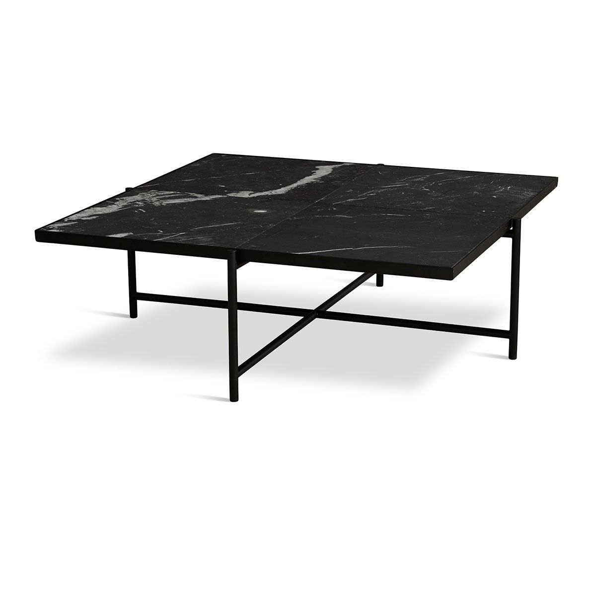 Table basse style scandinave noir