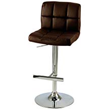 Tabouret de bar marron chocolat
