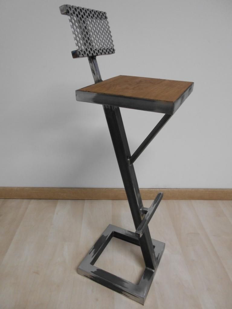 Tabouret de bar style industriel