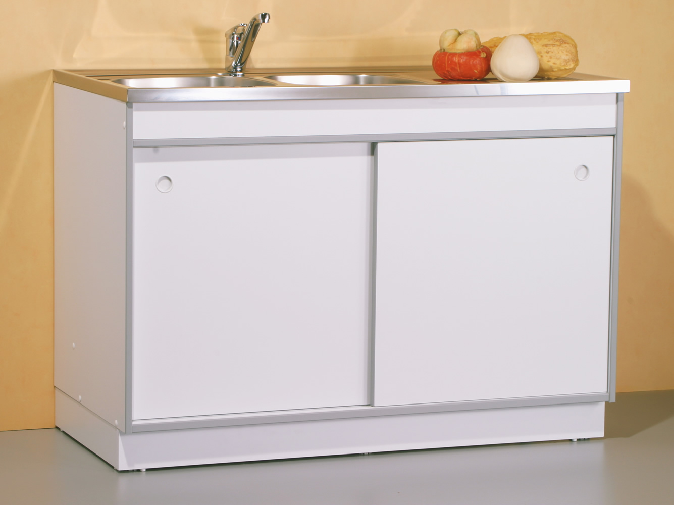 Meuble sous evier cuisine en pvc