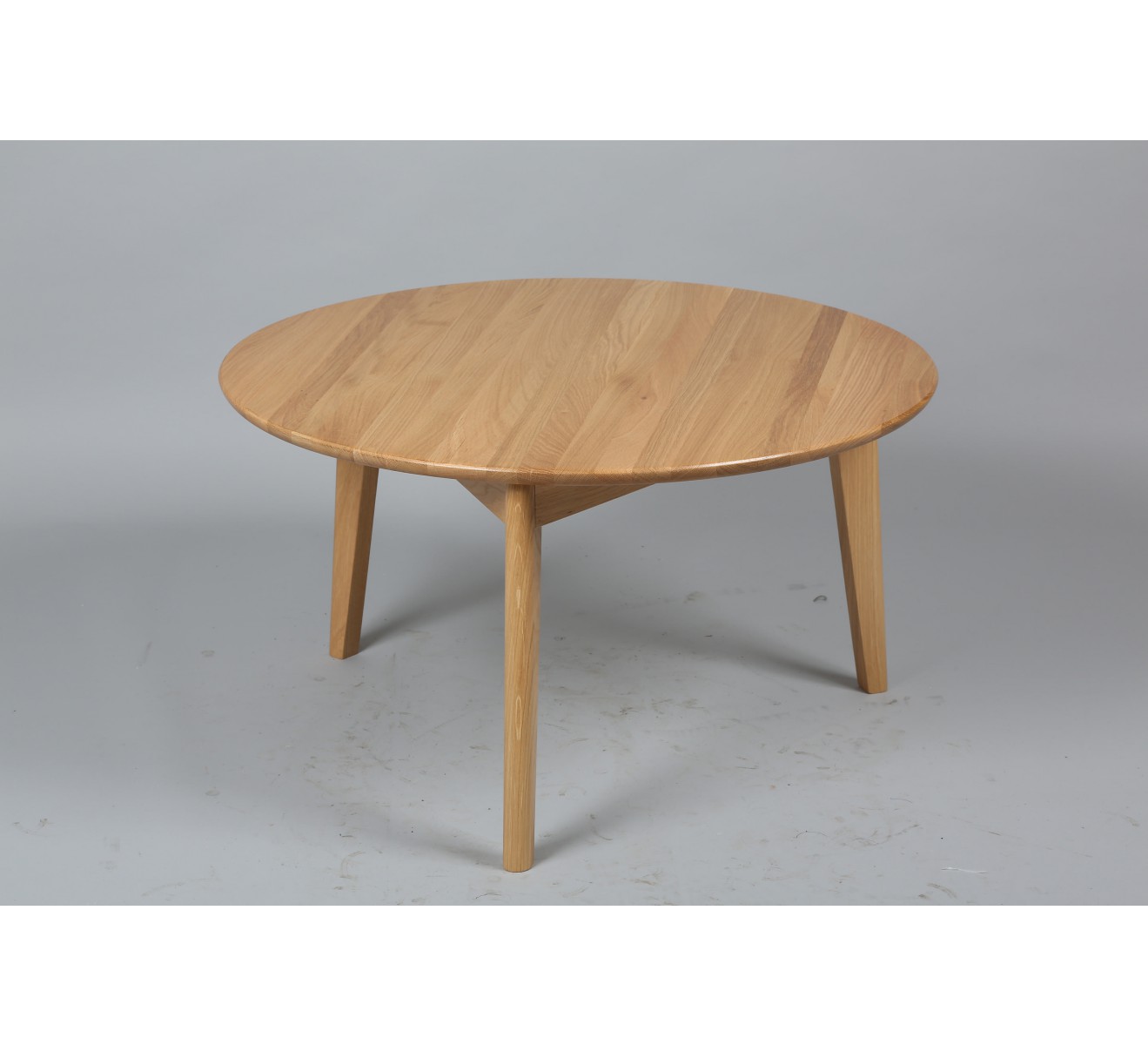 Table basse ronde naturel