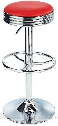 Tabouret retro americain