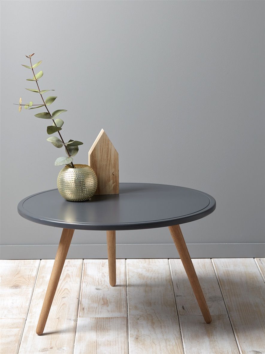 Table basse rangement scandinave