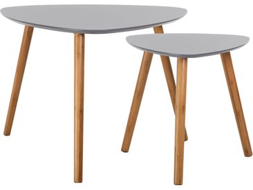 Table basse scandinave bleu petrole
