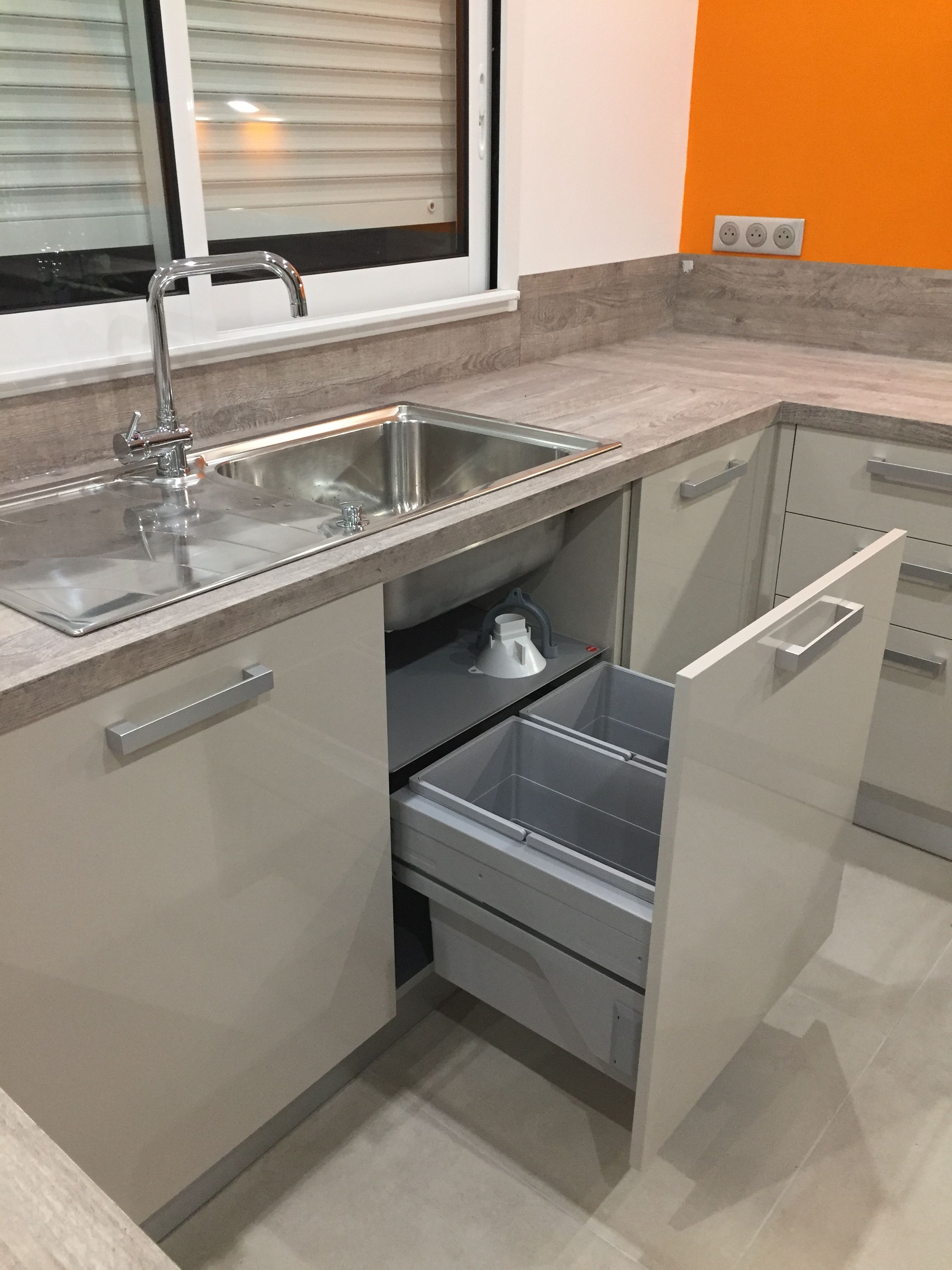 Systeme poubelle sous evier
