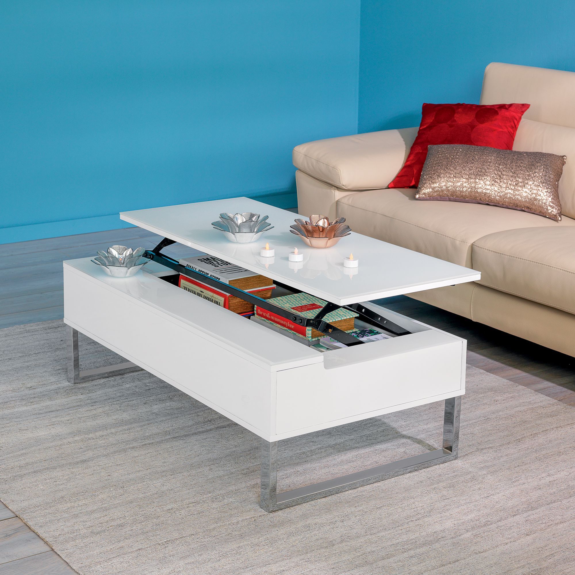 Table basse tablette relevable alinea