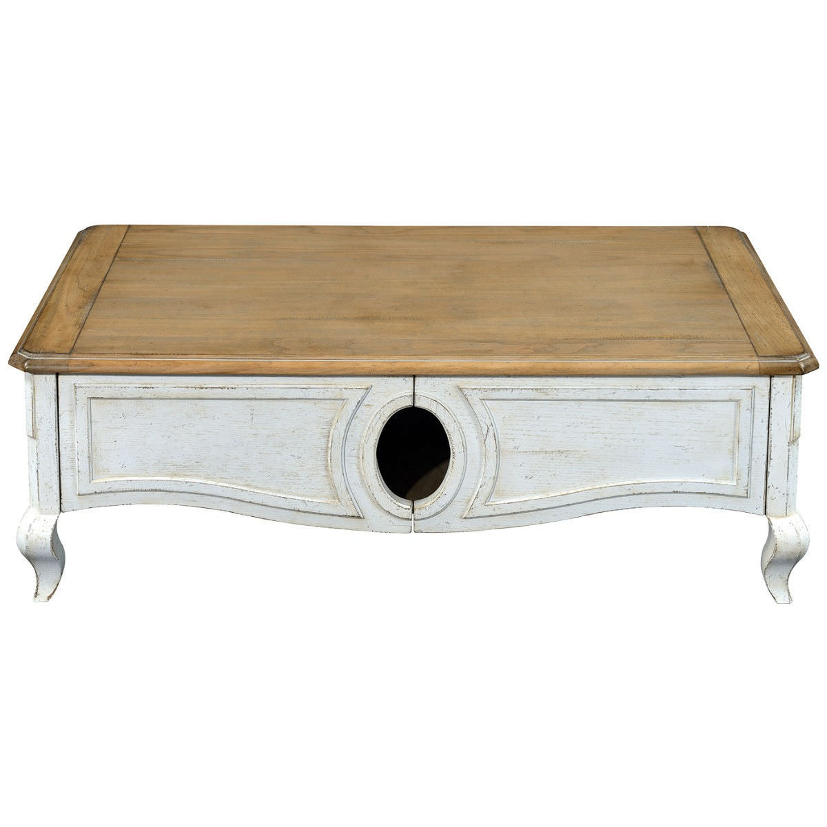 Table basse ronde louis xv