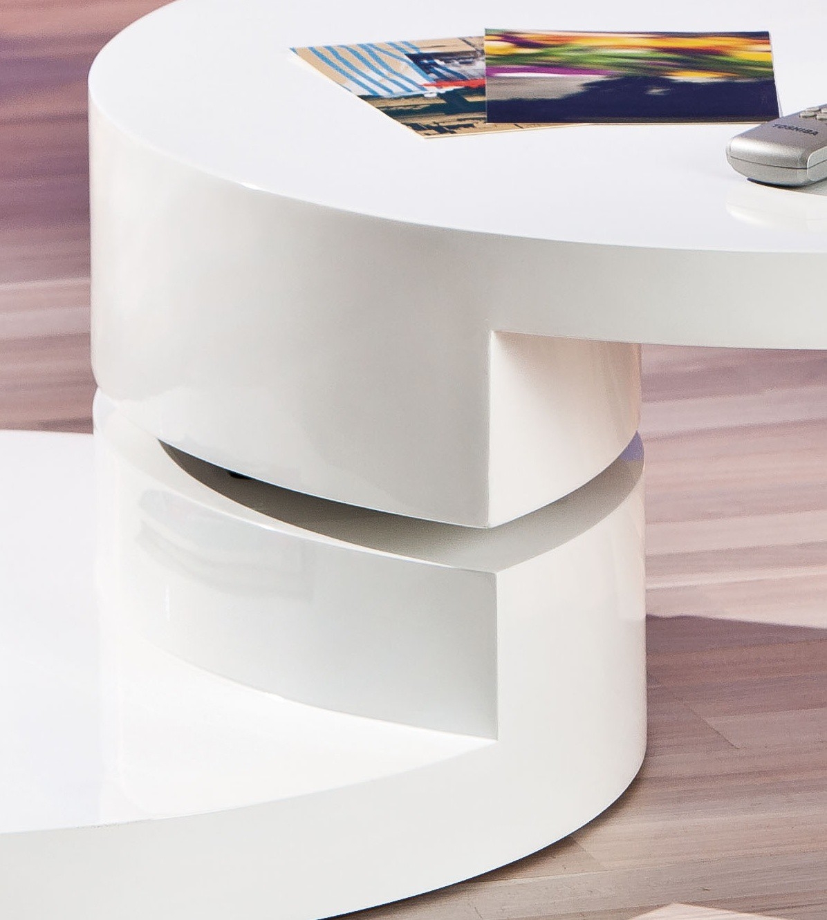 Table basse ronde louis philippe