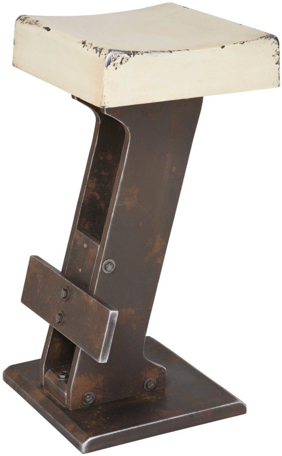 Tabouret de bar style industriel loft noir