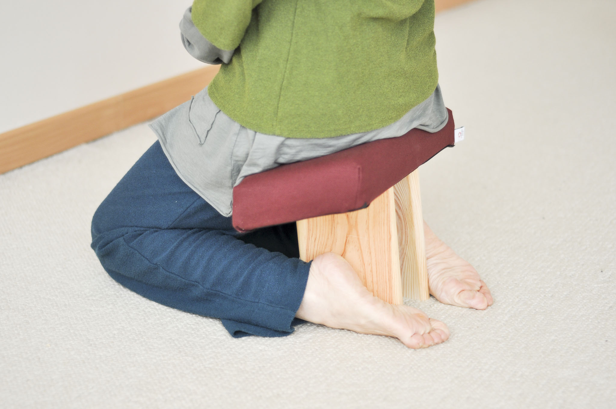 Tabouret meditation zen