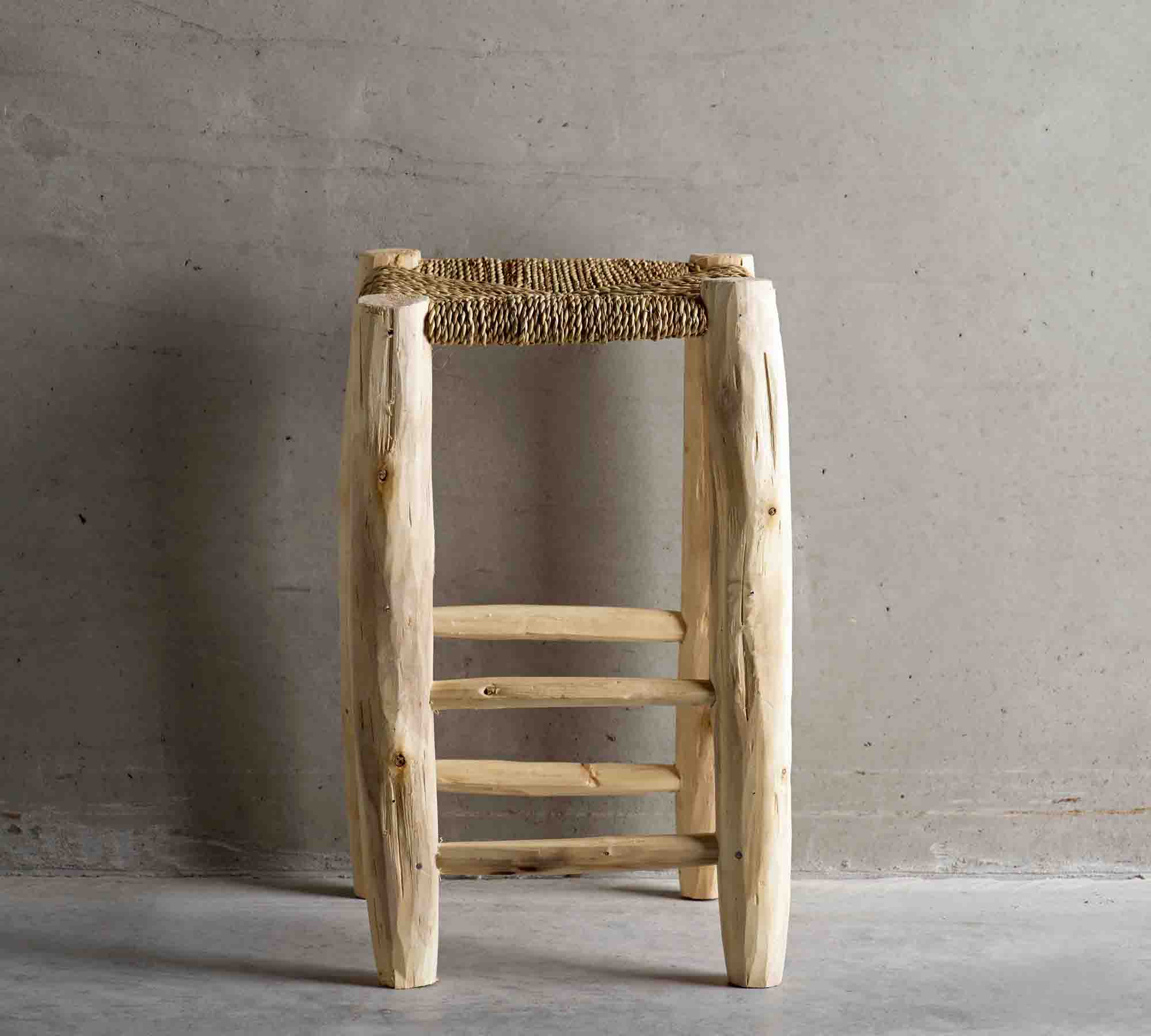 Tabouret brut