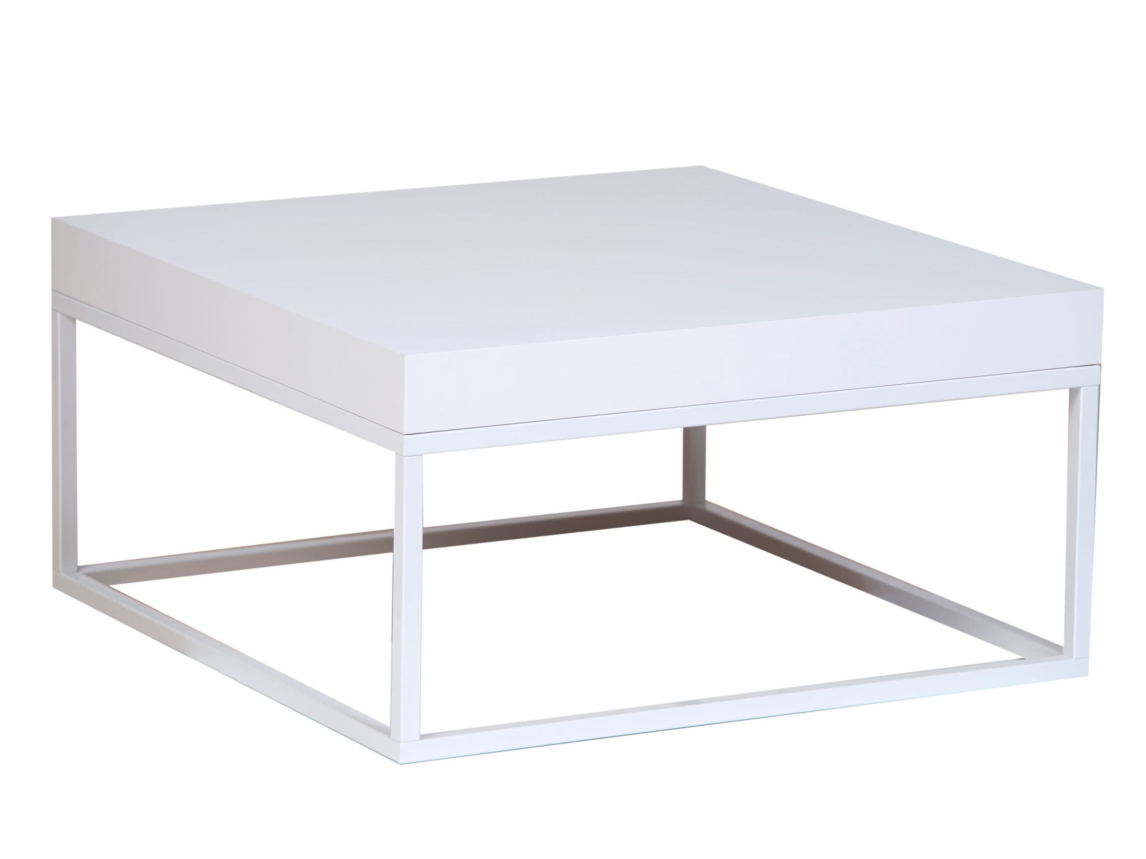 Table basse gigogne blanc mat