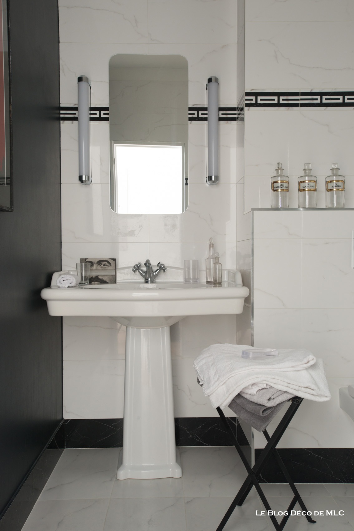 Colonne evier salle de bain
