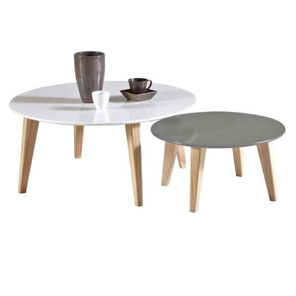Table basse gigogne plastique
