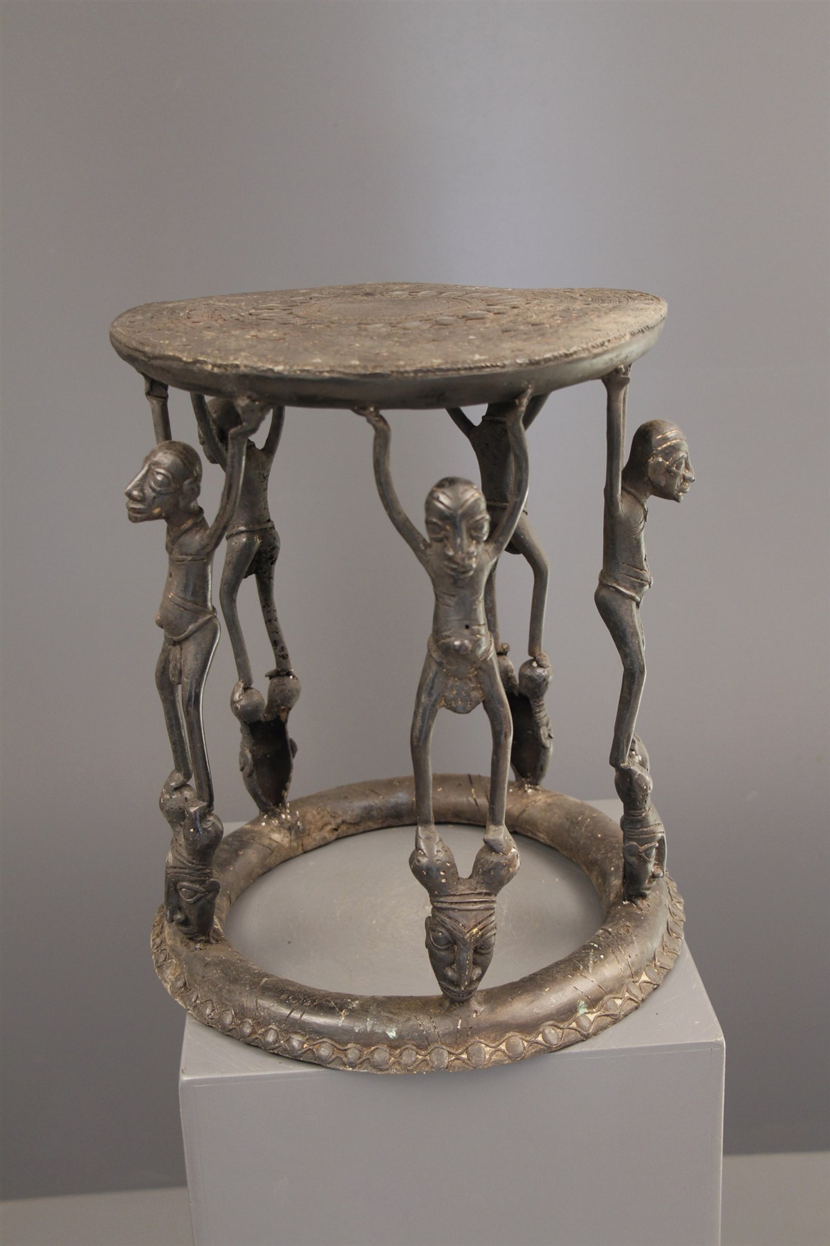 Tabouret bronze