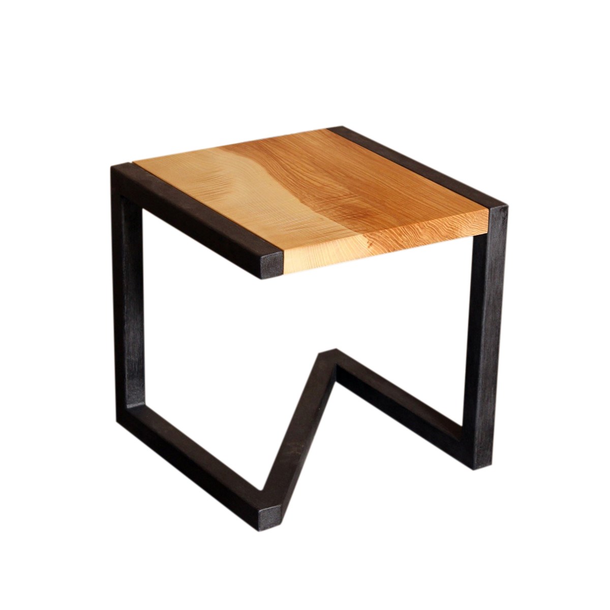 Tabouret bois design japonais