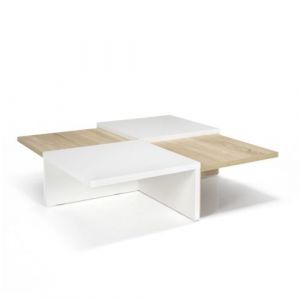 Table basse roulette alinea