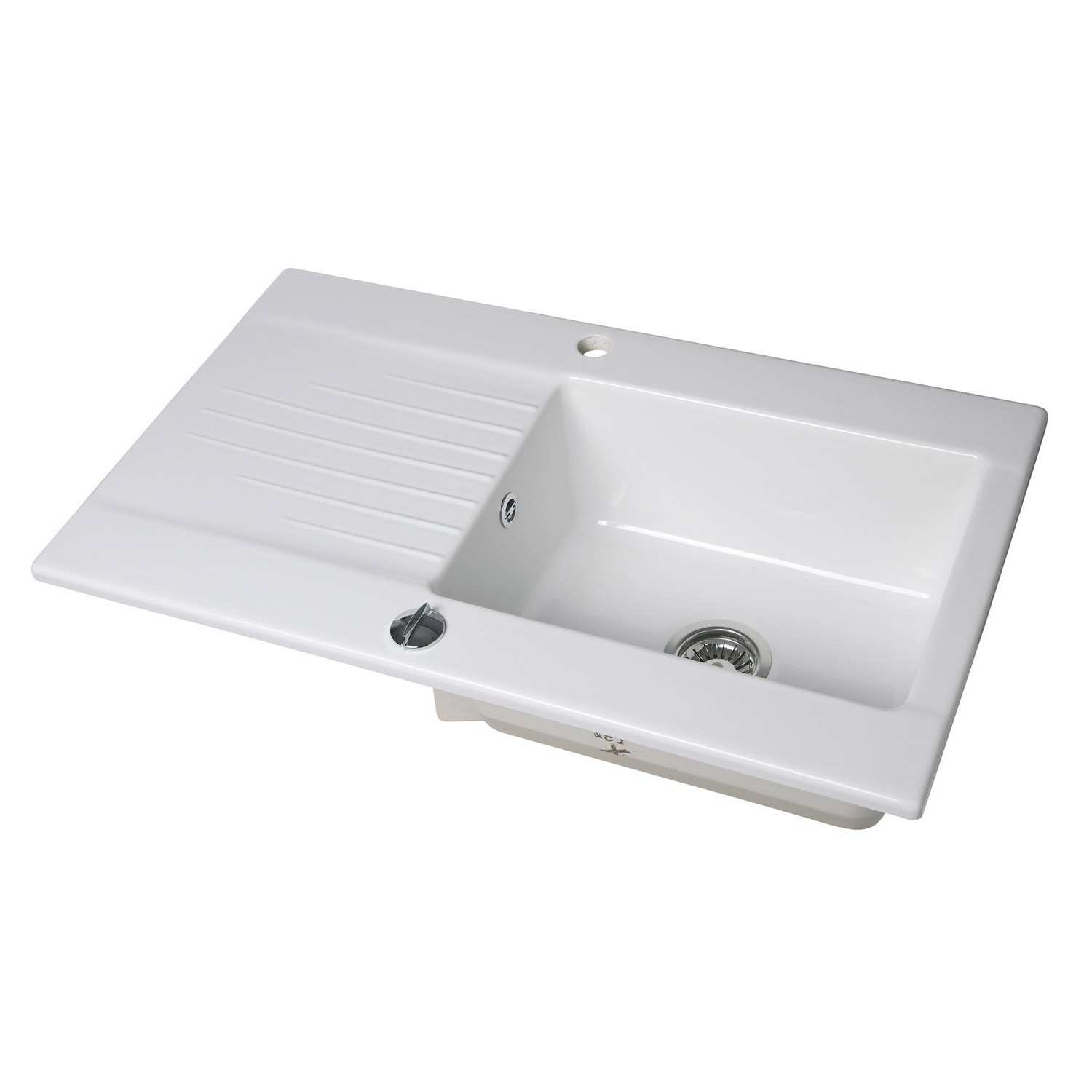 Evier inox 1 bac castorama