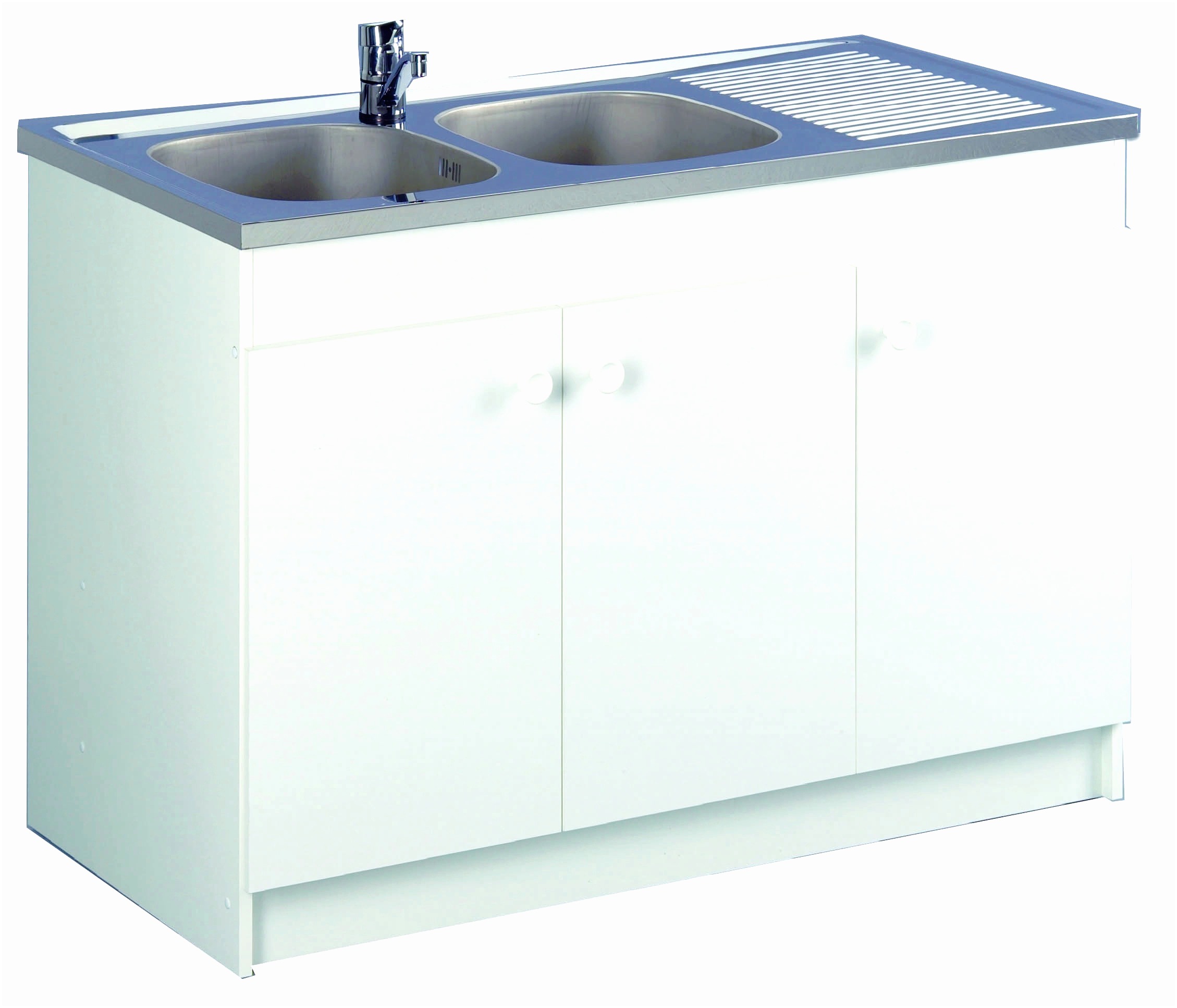 Evier buanderie avec meuble