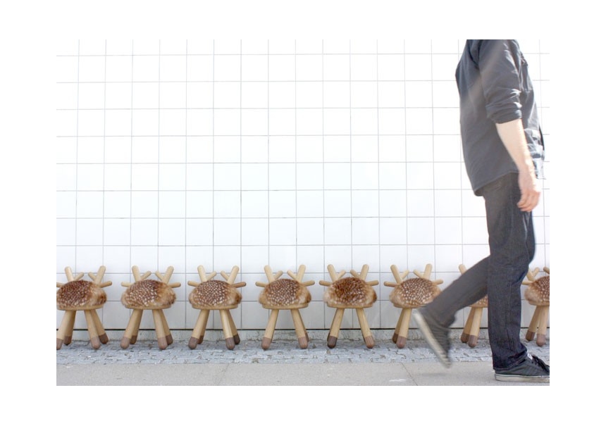 Tabouret bambi