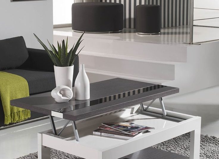 Peindre table basse scandinave