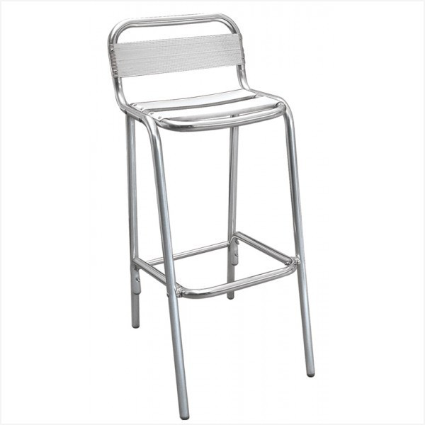 Tabouret de bar alu exterieur