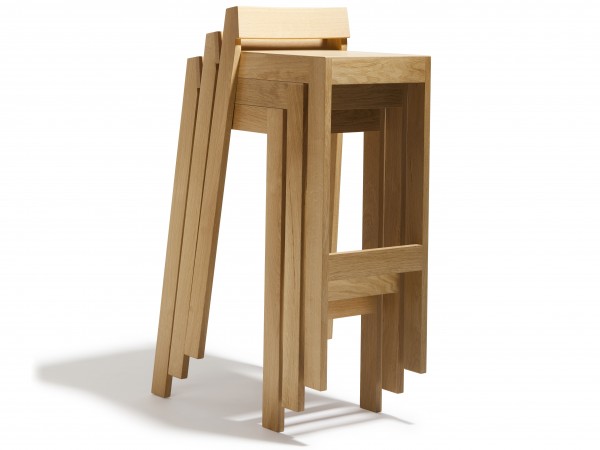Tabouret bois hauteur 70 cm