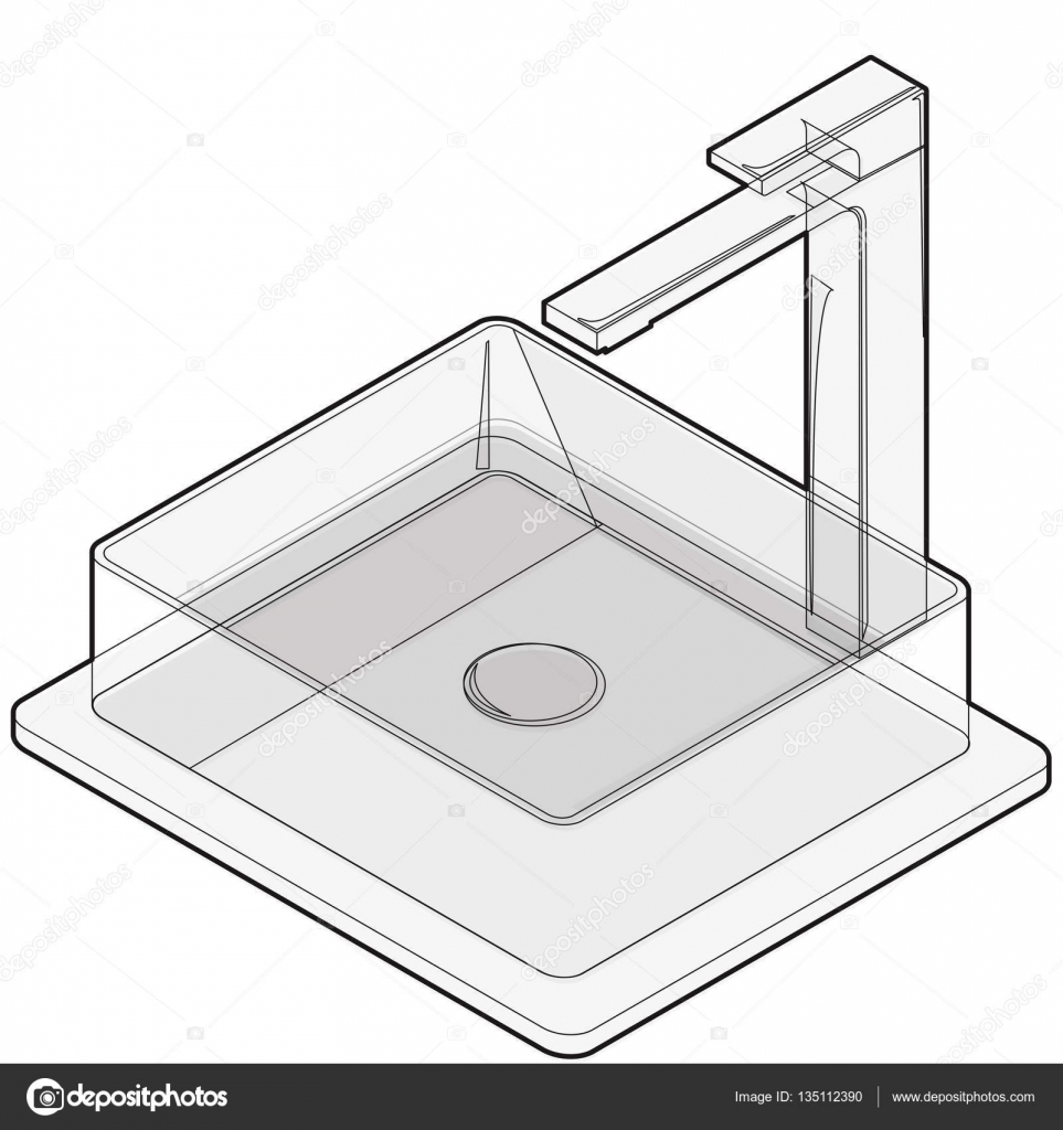 Pictogramme evier cuisine